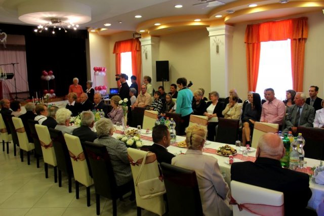 50-60 évvel ezelőtt házasságot kötött párok ünnepsége